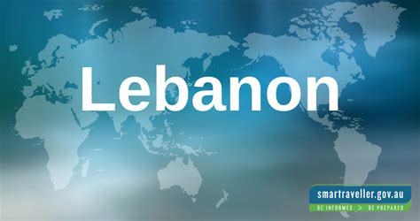 lebanon travel advice safety smartraveller