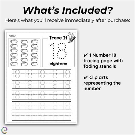 number  tracing number tracing worksheet  fading stencils