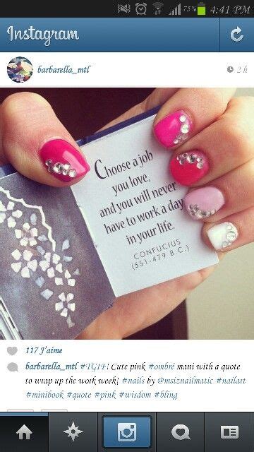nails delivering  message aha mini books pink cute pink