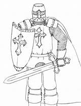 Crusader Drawing Dragoart Getdrawings sketch template
