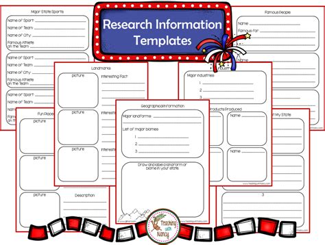 grade research project template ideas