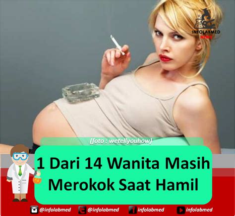 1 Dari 14 Wanita Masih Merokok Saat Hamil