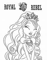 Ever After High Coloring Pages Printable Getcolorings Briar Beauty sketch template