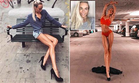 swedish mother of two shows off 40 inch legs legs women model