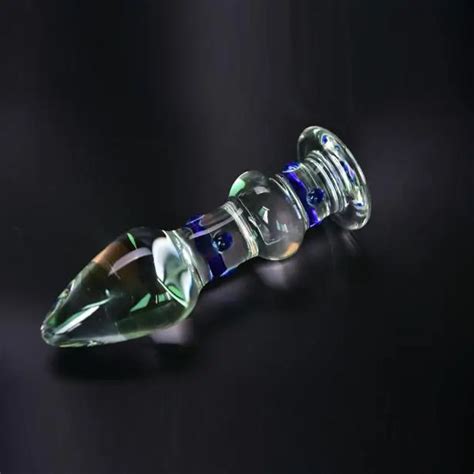 Anal Plug Glass Sex Toys Waterproof Anal Plug Dildo Toy Glass Dildo