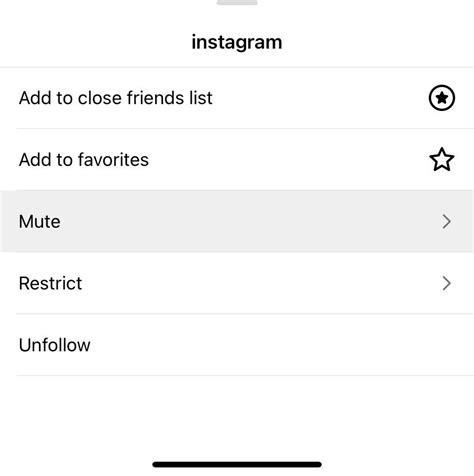 how to mute someone on instagram a step by step guide