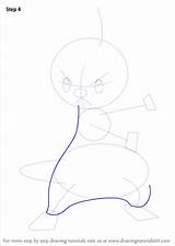 Draw Dewott Step Pokemon Drawing Outline Body sketch template