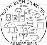 Coloring Pages Gilmore Book Girls Lexi sketch template