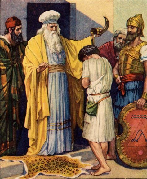 commentary   samuel   god rejects saul  anoints david