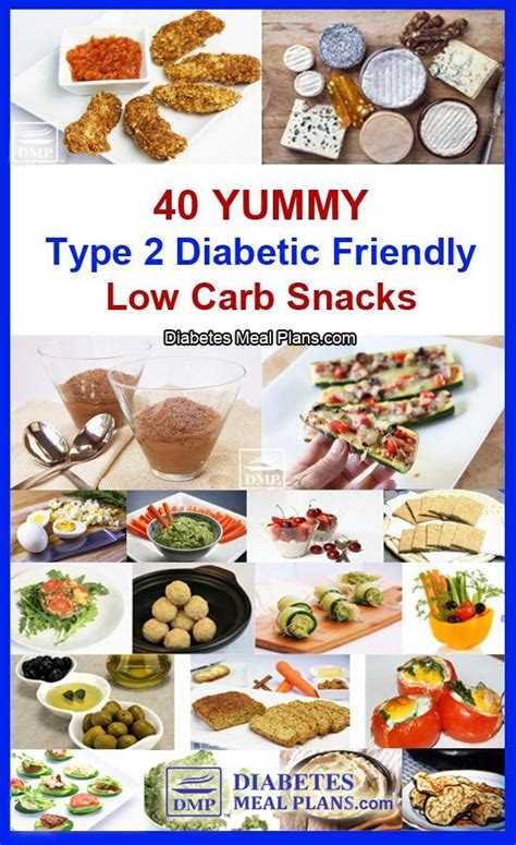 40 Low Carb Snacks For Diabetics