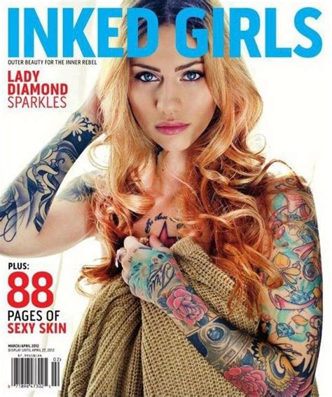 inked girls magazine on behance
