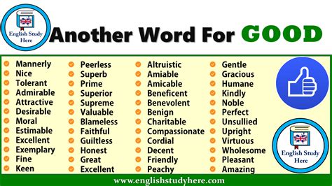 word  good english study