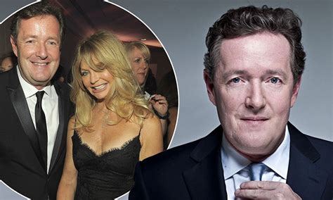 Piers Morgan Takes Goldie Hawn To The White House Great