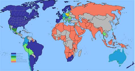 Same Sex Marriage World Map ~ Afp Cv