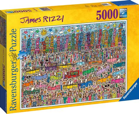 ravensburger james rizzi puzzle  pieces  ebay