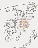 Kittens Mittens sketch template