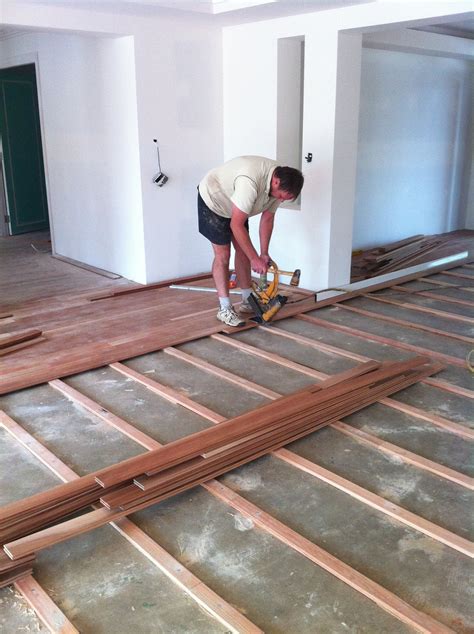 images   install tongue  groove wood flooring  concrete