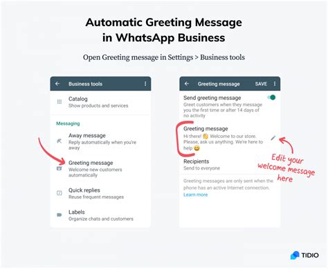 messages  customers examples templates
