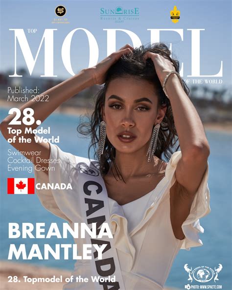 Top Model Canada 2021breanna Mantley Topmodel Of The World