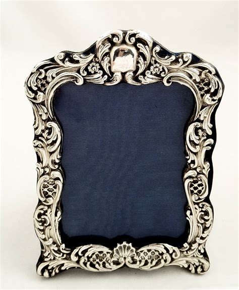 antique oval silver picture frames