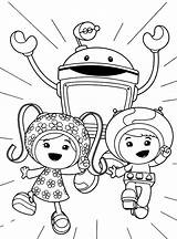 Umizoomi Curious Nickelodeon Färben sketch template