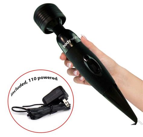 Bodywand Midnight Massager Plug In Full Body Wand Large Black For Sale