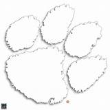 Clemson Paw Tigers Sds Knickerbocker sketch template