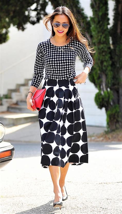 style checks  stunning polka dot dresses