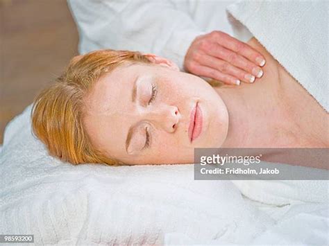 Redhead Massage Photos And Premium High Res Pictures Getty Images