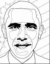 Coloring Pages Presidents President Getdrawings Kids sketch template