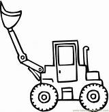 Shovel Steam Transport Coloring Pages Color Special Scoop Snow Online Printable Template Templates sketch template