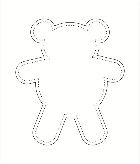 printable teddy bear patterns