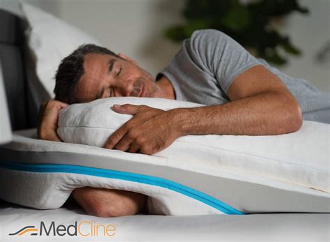 medcline shoulder relief wedge  body pillow system  size