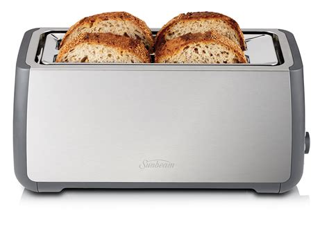 sunbeam long slot toaster  slice ta  behance