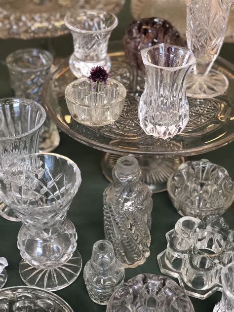 Cut Crystal Glassware The Floralistas