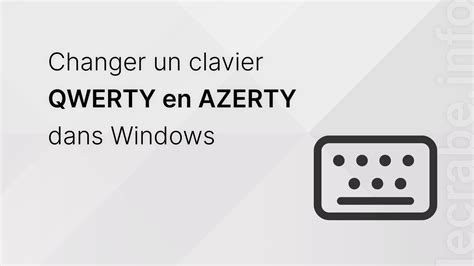 changer  clavier qwerty en azerty dans windows le crabe info