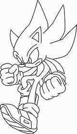 Coloring Sonic Pages Super Shadow Silver Popular Print sketch template