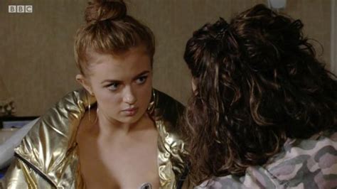 eastenders fans sickened as tiffany is forced to expose