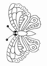 Papillon Coloriage Dessin Imprimer Topkleurplaat Kleurplaten Colorier Vlinder Ailes Vlinders Insecte Insectes Hugolescargot Motyle Wydruku Kolorowanka Coloriages Bezoeken Sur sketch template