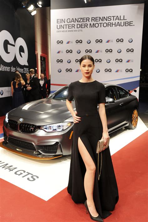 celebrities take turns posing with the bmw m4 gts at gq men of the year awards autoevolution