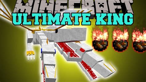 minecraft  ultimate king   survive  deadliest boss