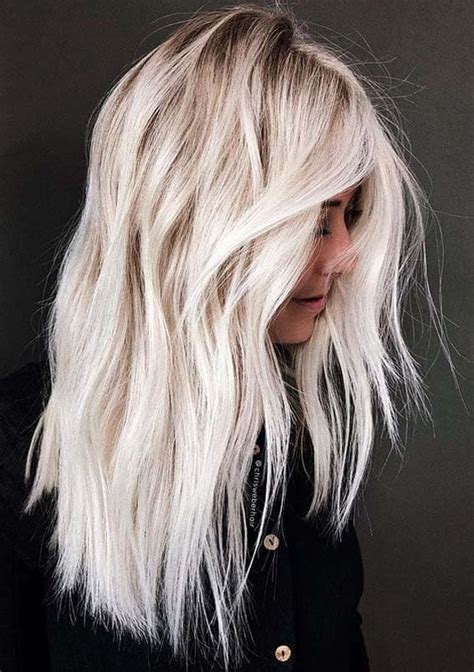 favourite platinum blonde hair color ideas for women in