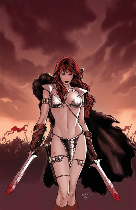 red sonja paul renaud red sonja pinterest red