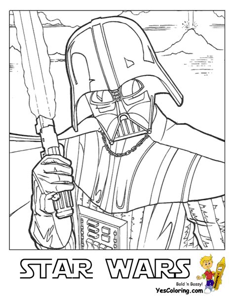 coloring pages  kids star wars home family style  art