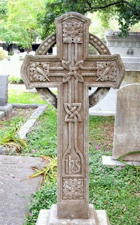 unique cross gravestone in charleston sc interesting