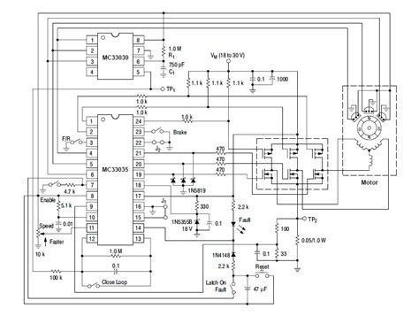 hall sensor controller brushless motors phase inverters schematics