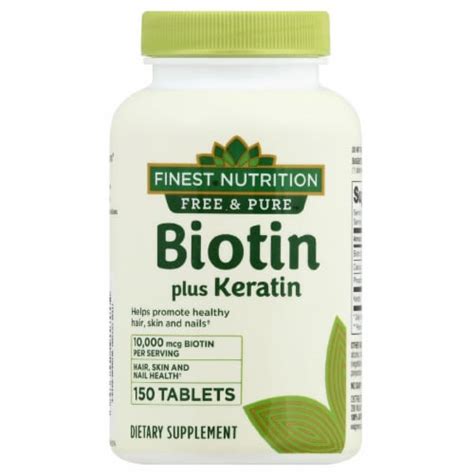 finest nutrition  pure biotin  keratin tablets  ct pick  save