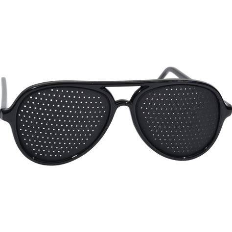 Heritage Products Pinhole Glasses Full Frame Black 1 Pair Ebay