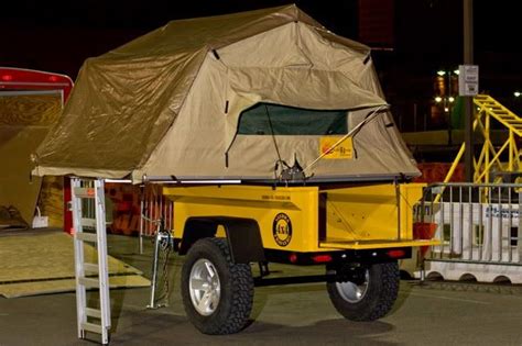 tent overland trailers  tent trailer trailers pinterest