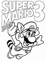 Coloring Mario Pages Christmas Super Getcolorings sketch template